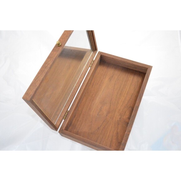 Sweet Briar College Custom Hand Painted Walnut Mirror Box by Eglomisé Design LLC - Picture 6 of 16